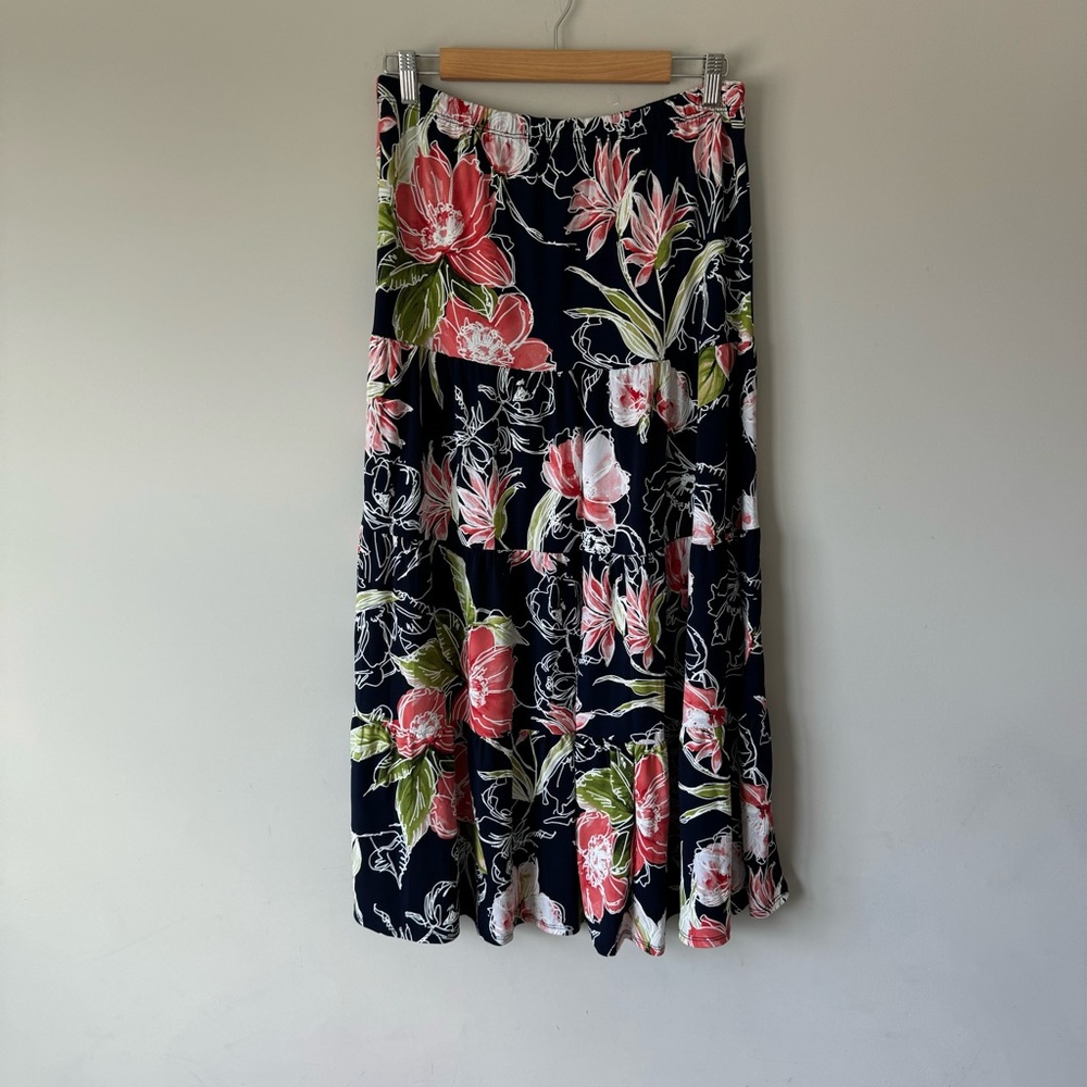 Floral Print Women's Skirt